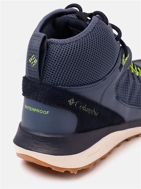 Columbia Men Navy Blue TRAILSTORM MID WATERPROOF