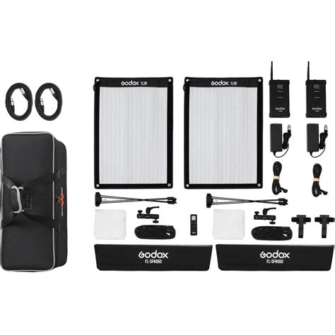 Buy in India Godox FL100 Flexible LED 2-Light Kit – Tanotis