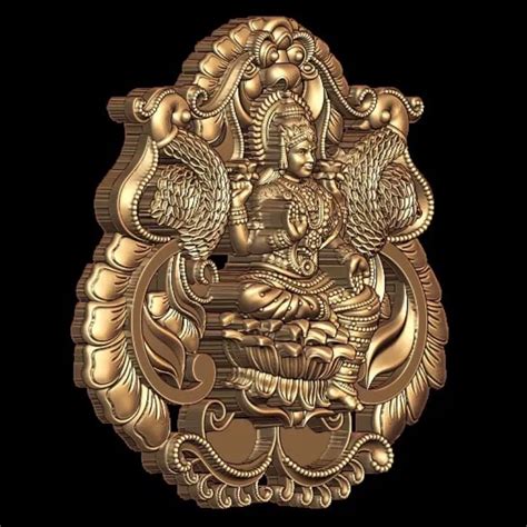 Exquisite Laxmi Devi 3D Model - Enhance Your Home Decor