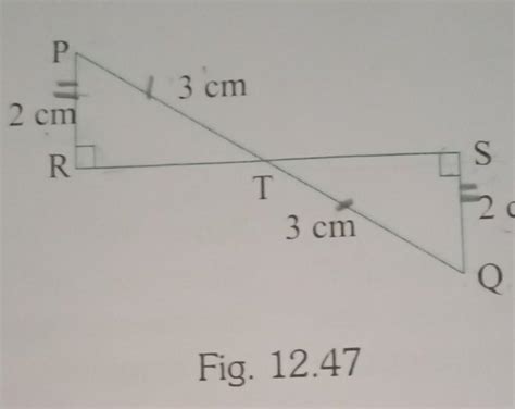 1. In Fig. 12.47. the measures of some sides and angles are indicated ...