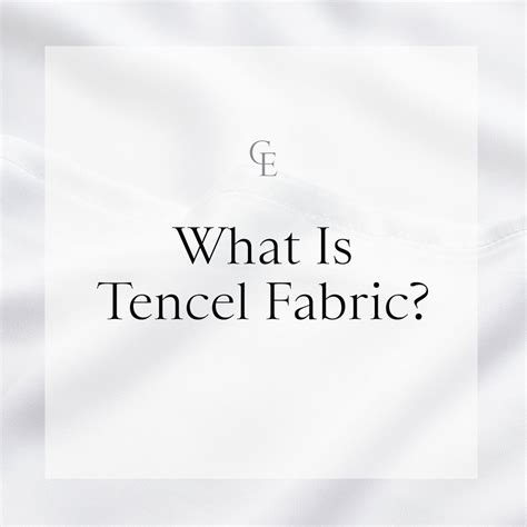 What is Tencel Fabric? | Cozy Earth