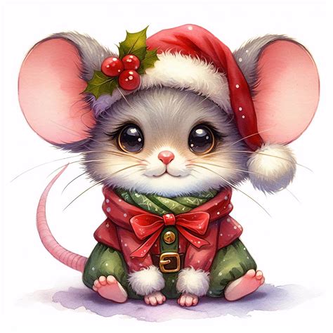 Download Ai Generated, Mouse, Christmas. Royalty-Free Stock ...