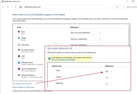 Image result for Windows Taskbar Area Clock