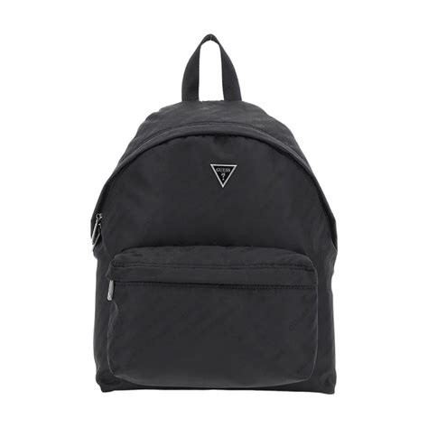 Buy Guess Black Typography Venezia Backpack Online
