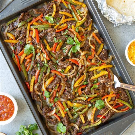 Sheet pan steak fajitas – Artofit