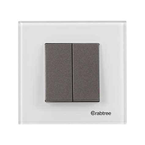 Crabtree Athena Amare 2M Decorative Glass Plates Snow White | mykit ...