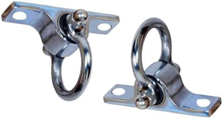 TRENDY CREATION HUB Stainless Steel 180° Swing Hanging Hooks and Heavy ...