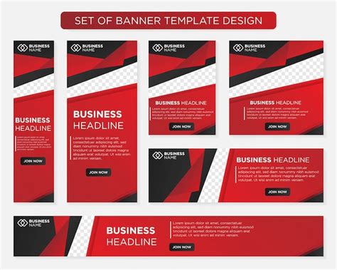 Business banner template | Vecteur Premium