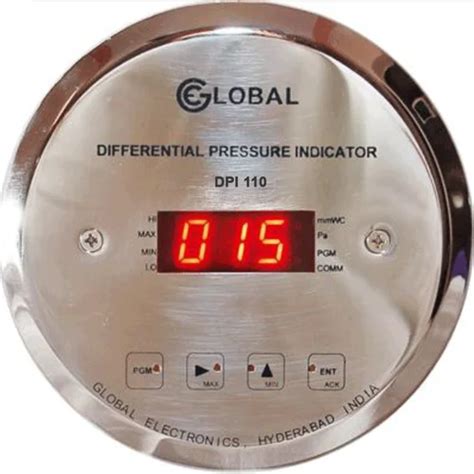 Digital Pressure Indicator - Differential Pressure Indicator: 4-20mA ...