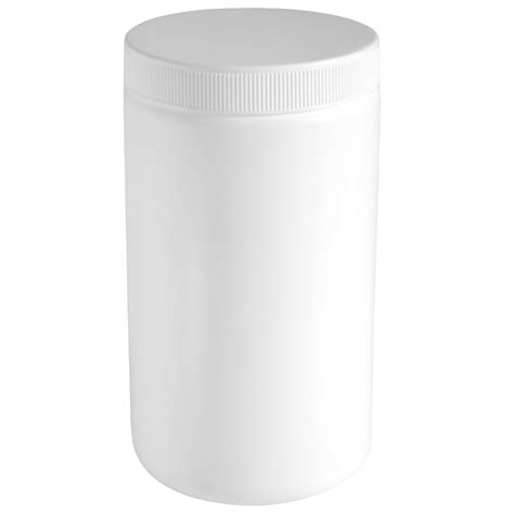 900ml White HDPE Empty Premium Jar for Tablets and powders. – Patco ...