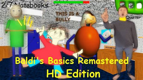 Image result for Basics Remastered Horror Baldi Mod
