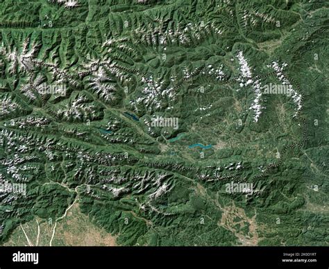 Karnten, state of Austria. High resolution satellite map Stock Photo - Alamy