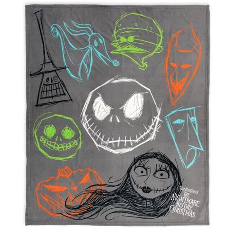 The Nightmare Before Christmas Throw – 30th Anniversary | Disney Store