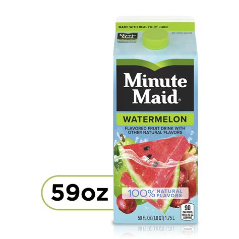 Minute Maid Premium Watermelon Fruit Juice, 59 fl oz Carton - Walmart.com