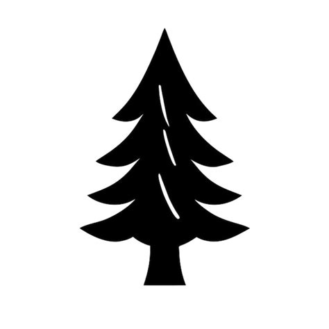 High pine tree icon | Premium AI-generated vector