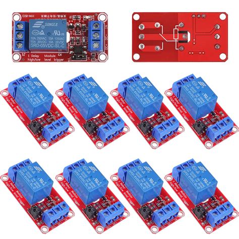 Buy 5V Relay Module with Isolated Optocoupler High or Low Level Trigger ...