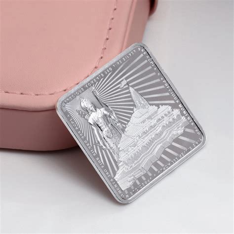 Precious Moments - Buy BIS Hallmarked Ram Darbar 999 Pure Silver Coin ...
