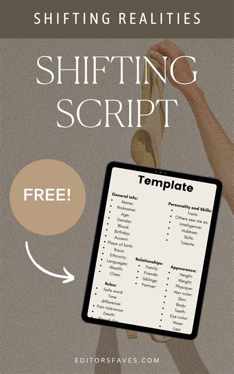 Image result for Shifting Script Tips