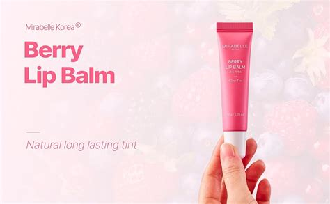 Buy Mirabelle Korea Berry Lip Balm 10g | Subtle Glow Tint | Korean Lip ...