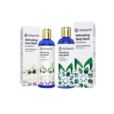 Buy Vedaearth Refreshing Body Care Duo for Oily Skin — Vanity Wagon