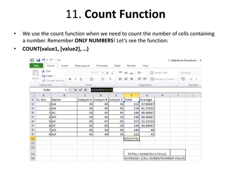 Image result for Excel Statistical Functions