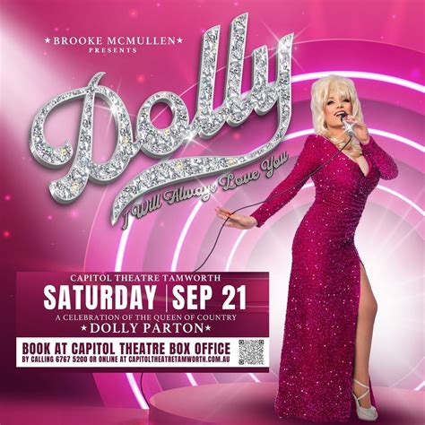 (LIMITED TICKETS!) DOLLY: I Will Always Love You - Capitol Theatre ...