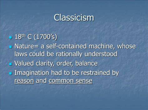 Image result for Classicism Explained