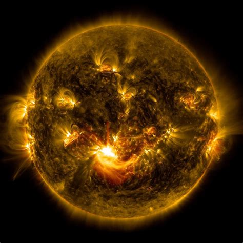 How Hot Is The Sun? - WorldAtlas