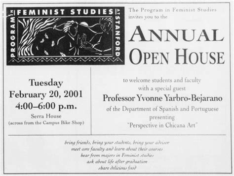 Stanford Daily ads for Feminist Studies events (1983-2013) | Feminist ...