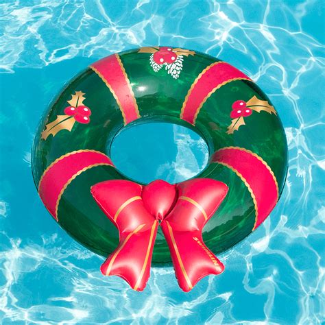 Image result for Christmas Pool Inflatables