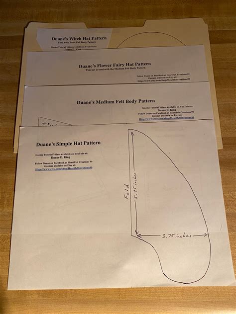 Image result for Hat Tutorial Pattern Costume