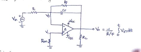 Op Amp Integrator - Study2night