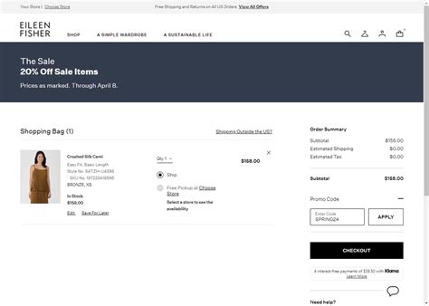 Eileen Fisher Promo Codes – $25 Off | July 2024