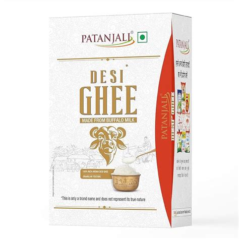 Patanjali Buffalo Desi Ghee with Rich Aroma 1 litre, Natural & Healthy ...