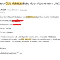 [Resolved] Lifecell International — Babymoon Offer (Complaint number BB ...