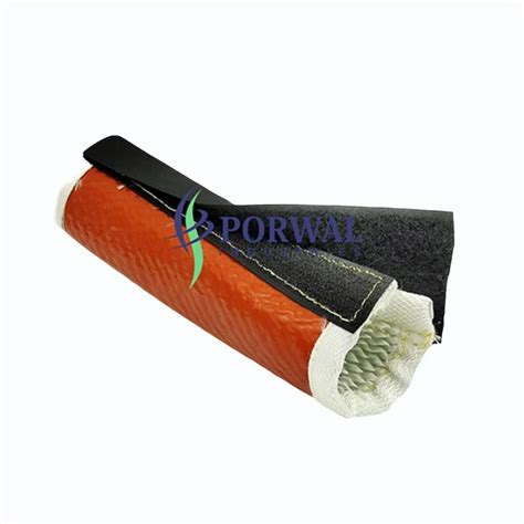 Silicon Coated Fiberglass Sleeve - Hose Protection Sleeves Manufacturer ...