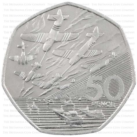 1994 D-Day Landings UK 50p Circulated Coin