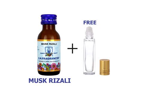 Musk Rizali Attar – 25GM | Clean, Soft, White Floral, Powdery & Musky ...