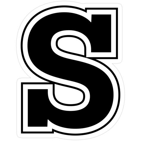 Letter S Sticker | Lettering, Lettering fonts, Letter s