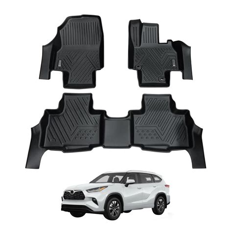 5D Car Floor Mats for Toyota Kluger 2021-Onwards