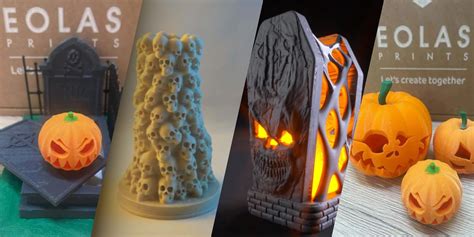 Halloween 3d Tips for Pla and Petg Filaments – Eolas Prints