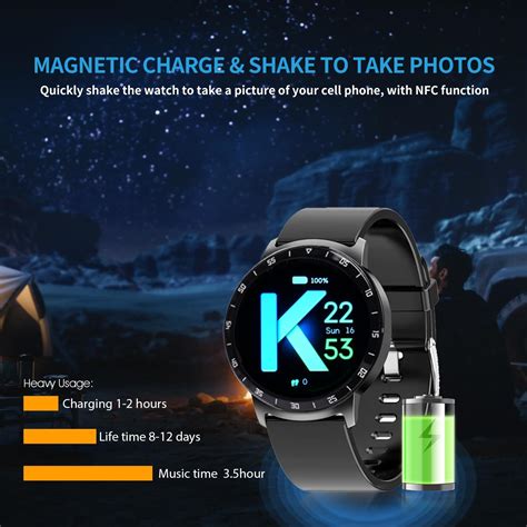 Zividodo Smart Watch with Earbuds,2 in 1 Earphone & Bluetooth India | Ubuy