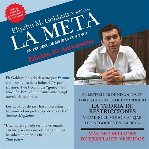 La Meta [The Goal]: Un Proceso de Mejor Continua [A Process of Ongoing ...