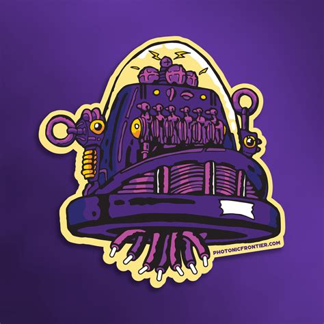 Robby Robot Sticker | Photonic Figures