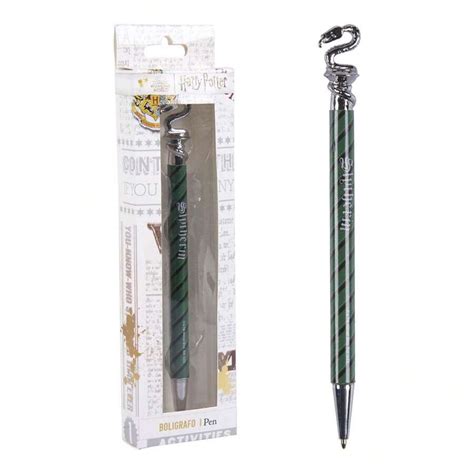 Harry Potter Caneta esferográfica verde Sonserina Harry Potter com ...