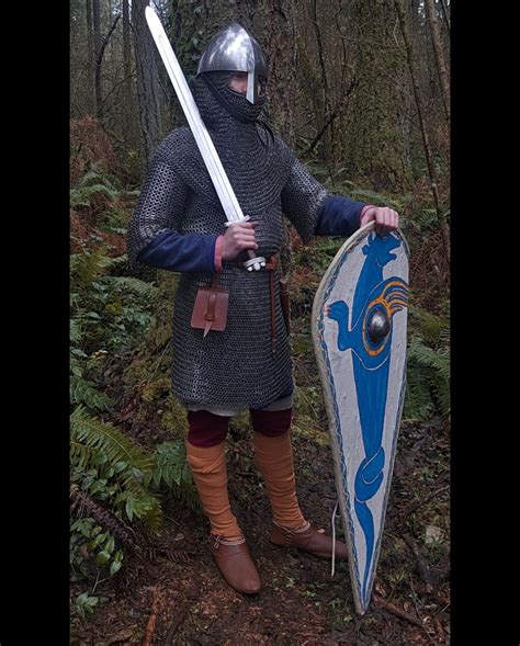 Anglo-Saxon Huscarl | Anglo saxon history, Historical warriors, Anglo saxon