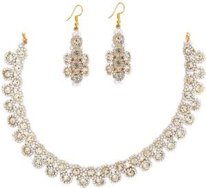 White Stone Necklaces - Buy White Stone Necklaces online at Best Prices ...