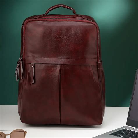 Timeless Voyager Laptop Backpack - Wine – Vismiintrend
