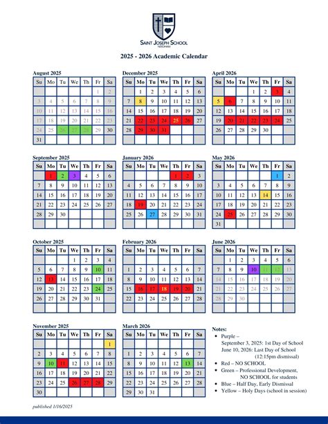 2025 And 2026 Academic Calendar - Free Printable Templates