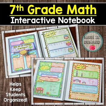 Image result for 7th Grade Math Interactive Notebook
